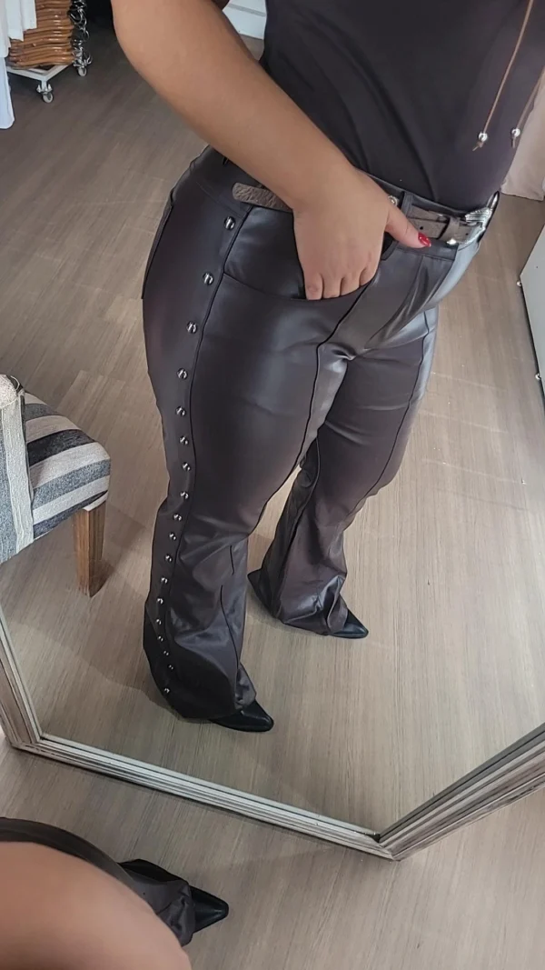 Pantalon PAULA Choco Hover