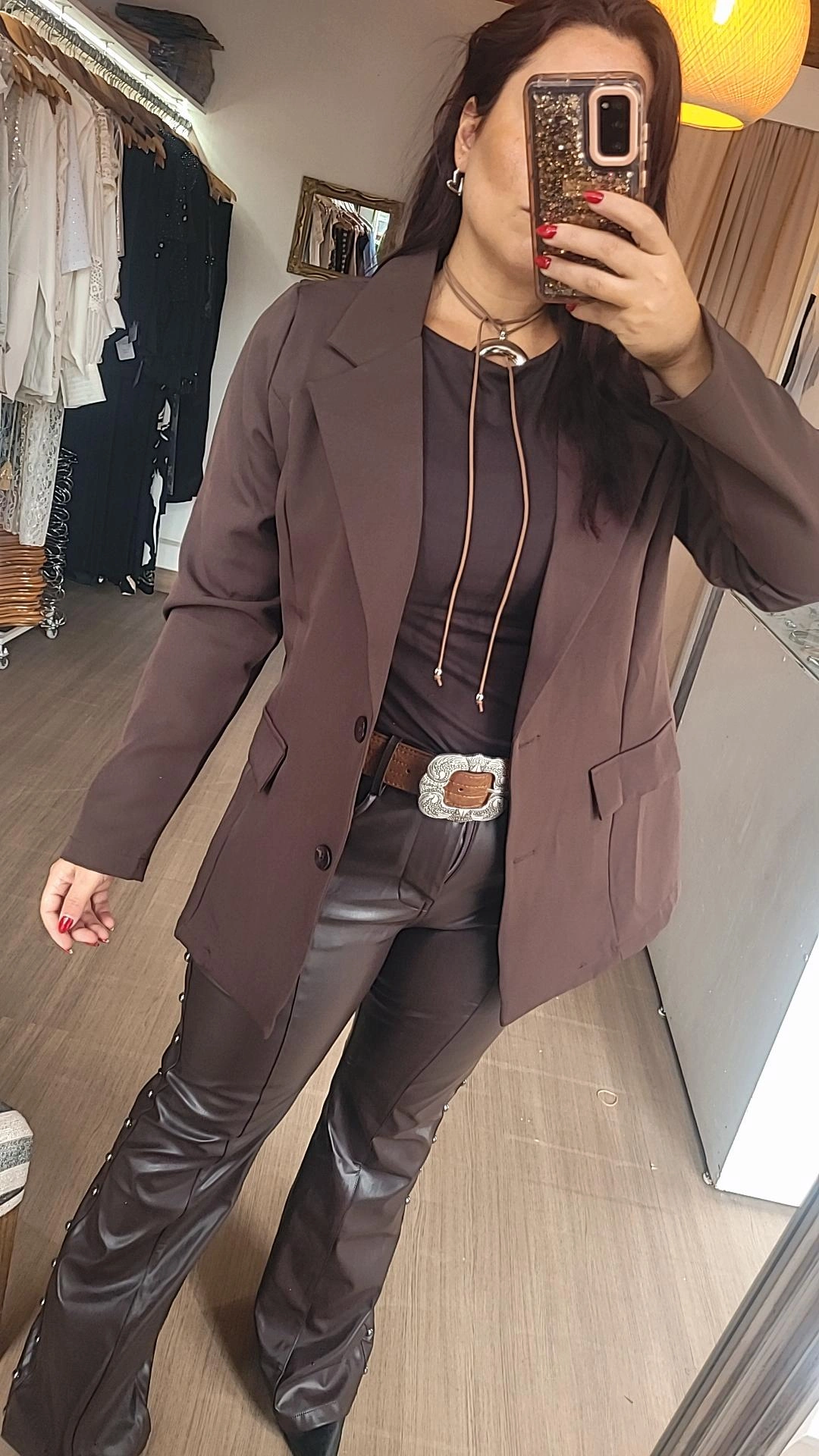 Blazer MALENA Chocolate