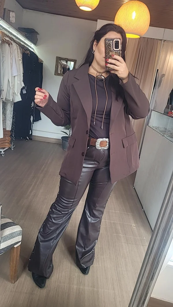 Blazer MALENA Chocolate Hover