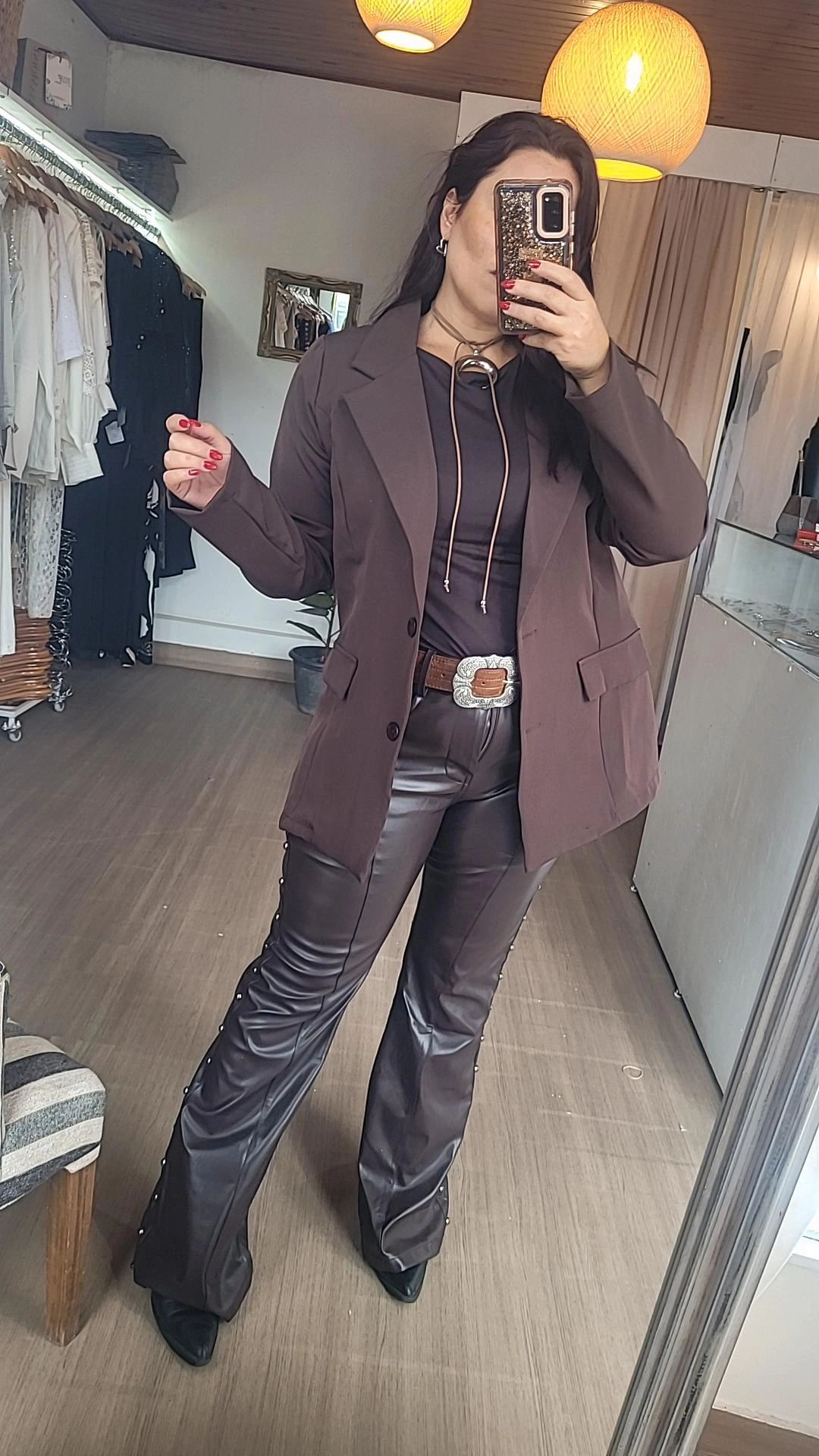 Blazer MALENA Chocolate - Image 2